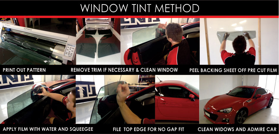 window tint installation method